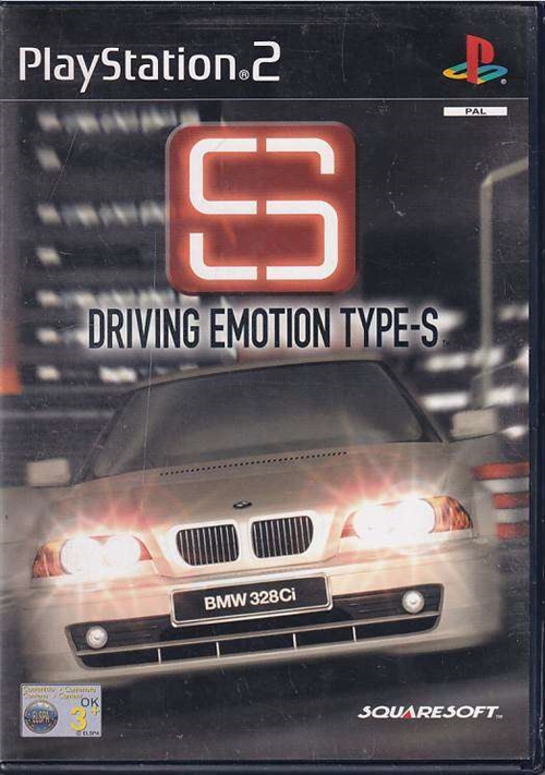 Driving Emotion Type-S - PS2 (B Grade) (Used) (eng)